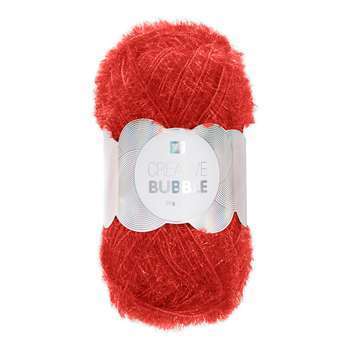 Pelote Creative Bubble : polyester, rouge