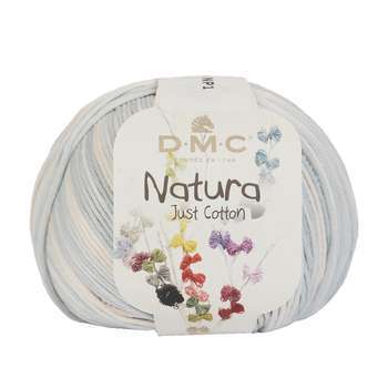 Pelote Natura fil 100 % coton multicolore coloris