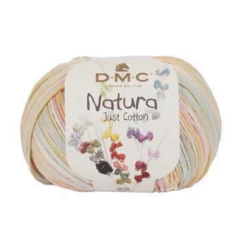 Pelote Natura fil 100 % coton multicolore coloris