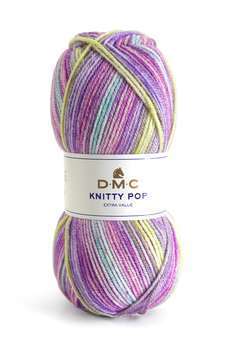 Pelote DMC Knitty Pop en acrylique coloris 481 - 5