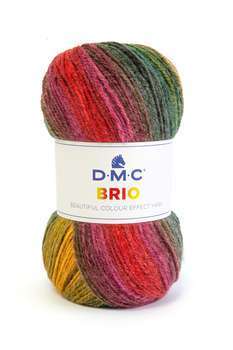 Pelote DMC Brio en laine et acrylique coloris mixt