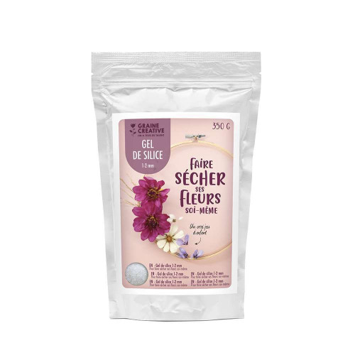 Gel de silice 1-2 mm - sachet 350 gr