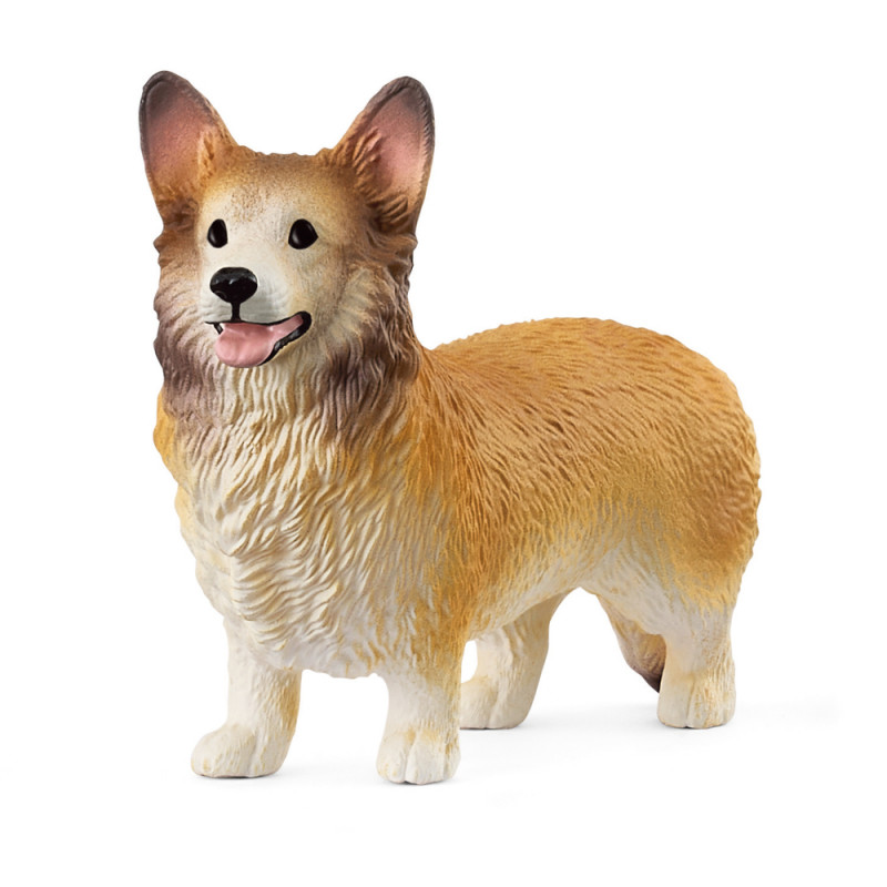 Figurine de chien Welsh Corgi - L. 5,2cm