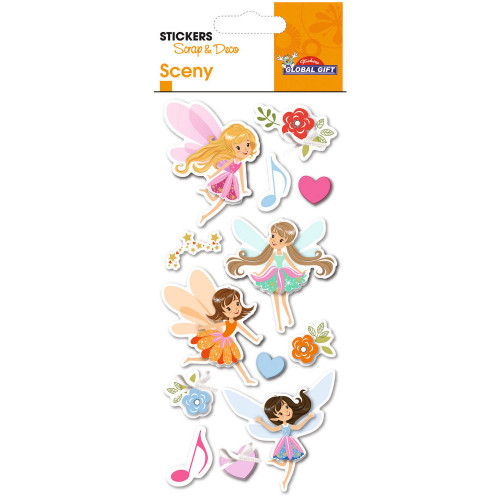Stcikers Sceny 7 x 12 cm - Différents thèmes possi