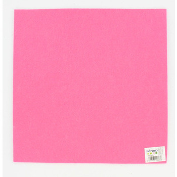 Coupon de feutrine 30x30cm Ep. 2mm - Rose