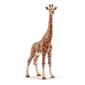 Figurine girafe femelle en plastique injecté  9x1