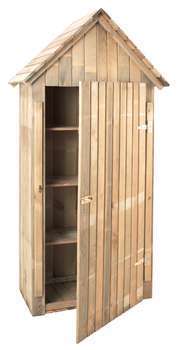 Abri de jardin en bois 1 porte Wissant bois - 0,35