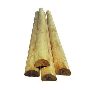 Palissade : demi-ronde d.9cm L.250cm