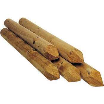 Poteau rond, en bois Ø 6 x H. 100 cm