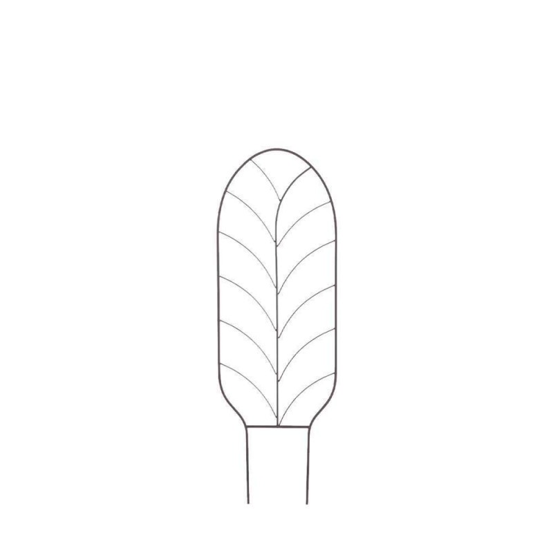 Support plante : gris, l.48xh.180cm