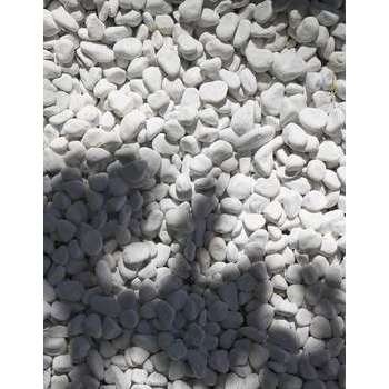 Galets Carrare, blanc 25/40mm - 15 kg