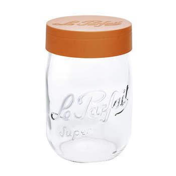 Bocal à vis 2 litres couvercle + FW 100