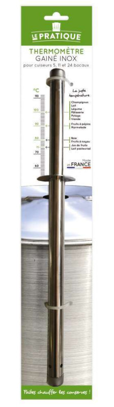 Thermomètre gainé en inox pour cuiseur 5/11 et 24