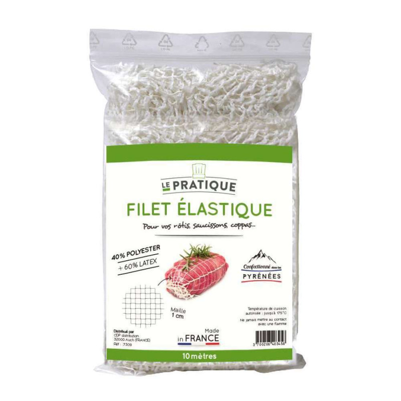 Filet elastique roti, saucisson. . . 10 m - le pra