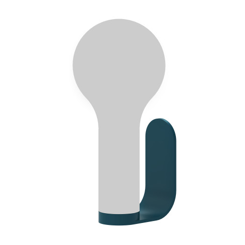 Support applique murale Aplô bleu acapulco