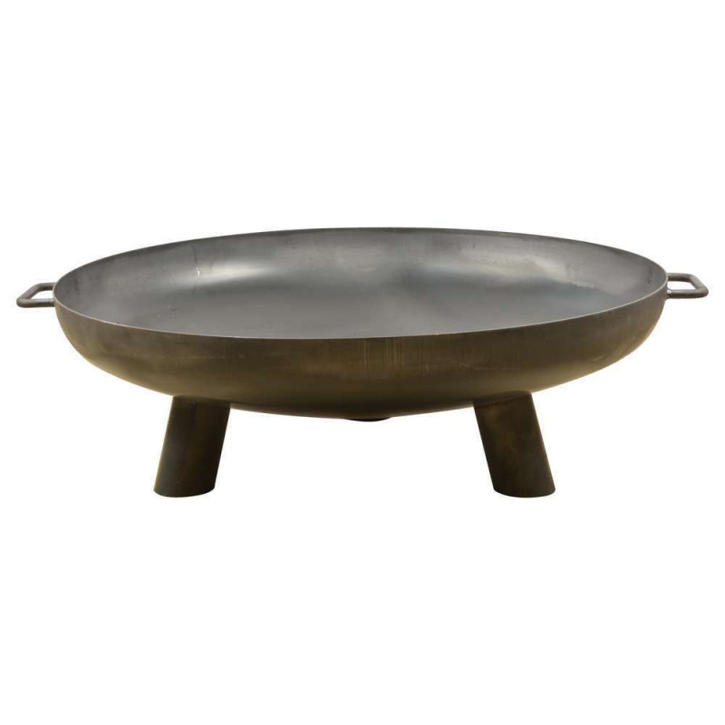 Brasero coupe à feu acier 80 cm