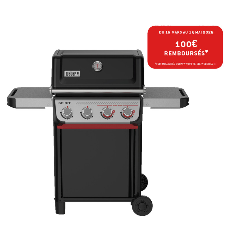 Barbecue à gaz Spirit E-425 mix, plancha émaillée