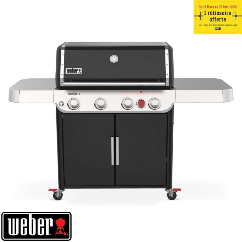 Barbecue à gaz Genesis E-425-S en acier émaillé no