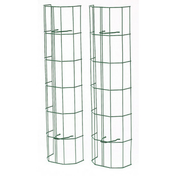 Ensemble de 2 tuteurs pour descente de goutière