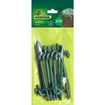 Accessoires de pose 10 piquets spiroc 21cm