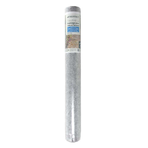 Feutre 95g/m2 Géotextile allées 2x10m rouleau