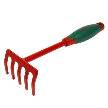 Rateau fleurs manche bi-matière