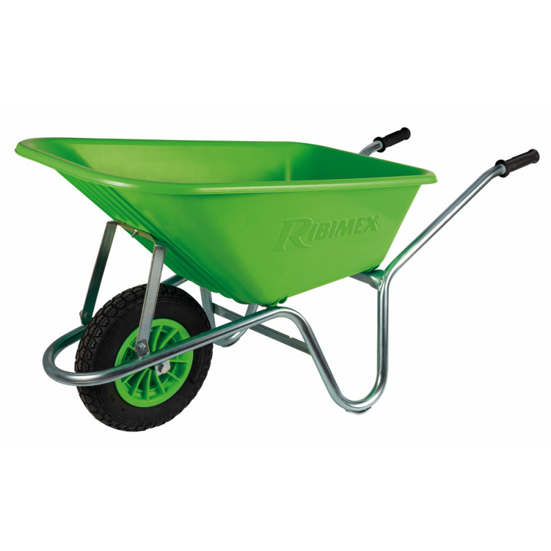Brouette 100 l bac plastique