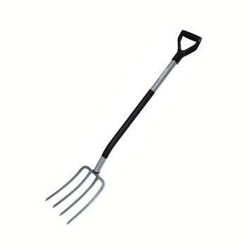 Large fourche à bêcher ergonomique