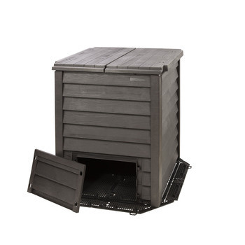 Composteur Thermo-Wood 600 L avec Grille de Fond