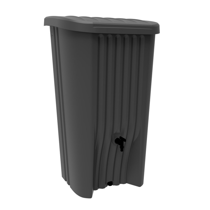 Cuve récupérateur d'eau Récup'Déco , coloris anthr