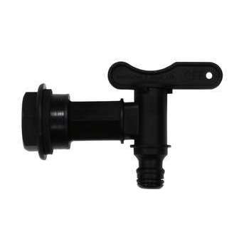Robinet pour cuve de recuperation eau en pehd 1/4