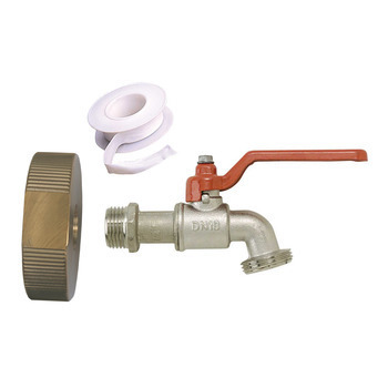 Kit raccord adaptateur laiton pour cuve 1000l diam