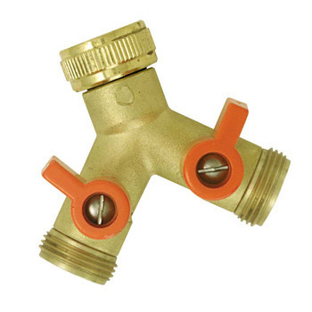 Nez de robinet laiton sélecteur 2 circuits Y MF20x