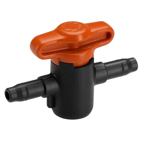 Robinet d'arrêt 4, 6 mm Micro-Drip-System pour sys