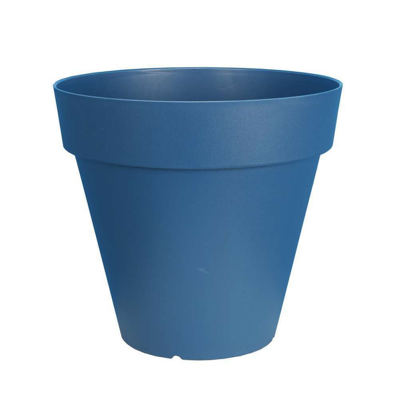 Pot Soleilla rond D.25 cm bleu