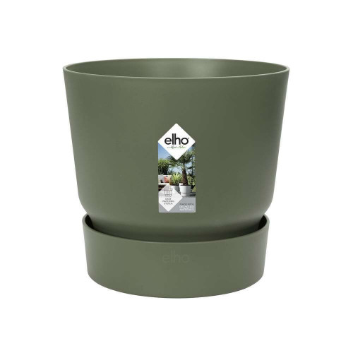 Pot de fleurs Greenville Rond 16 - Leaf Green - Ø1