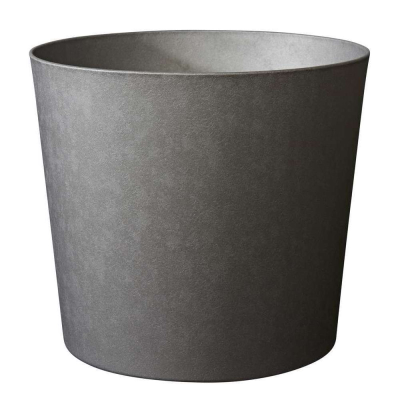 Pot conique Element, coloris ardoise - D. 58cm