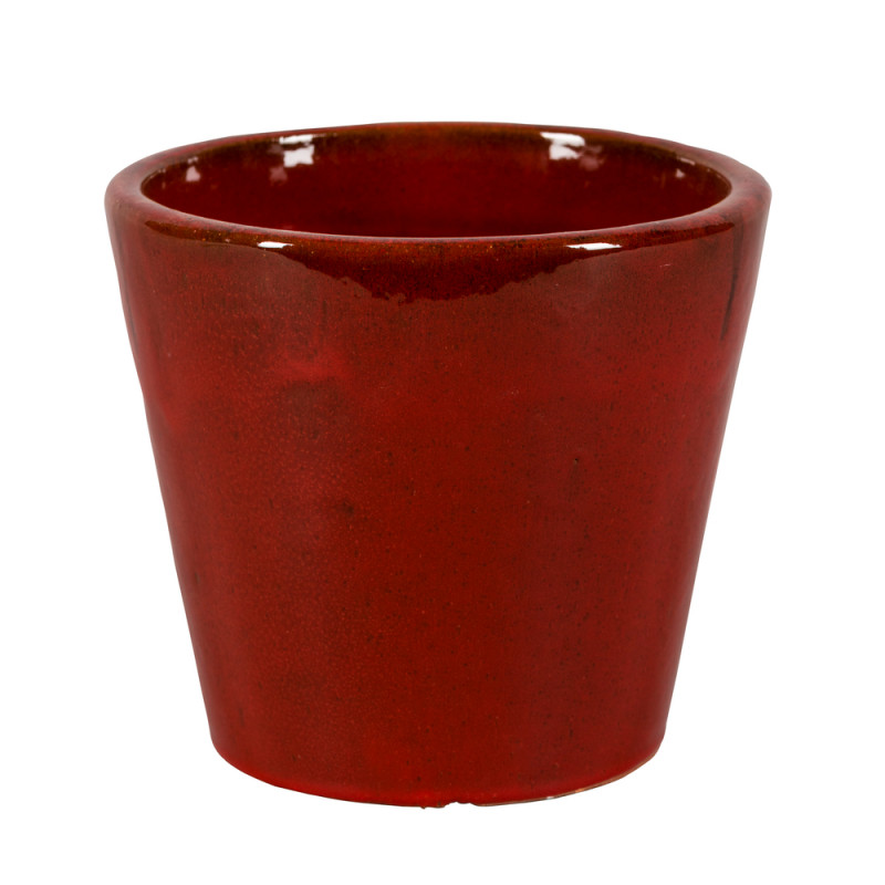 Pot émaillé Shanghai 4-01R Rouge - D. 42xH. 37cm