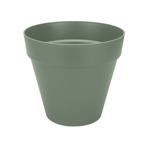 Pot Loft Urban rond roues vert pistache - D. 40cm