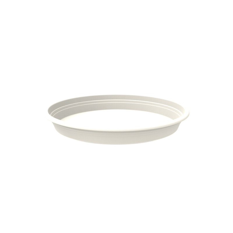 Soucoupe universelle ronde blanc - D. 32cm