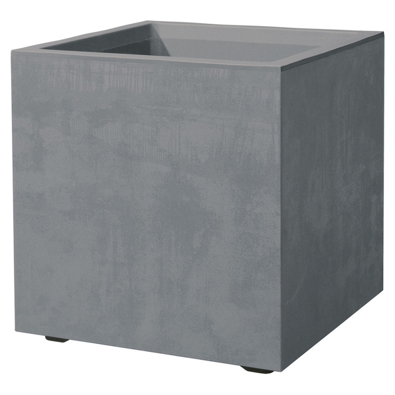 Bac Cubo Millennium carré Ashgrey à réserve d'eau
