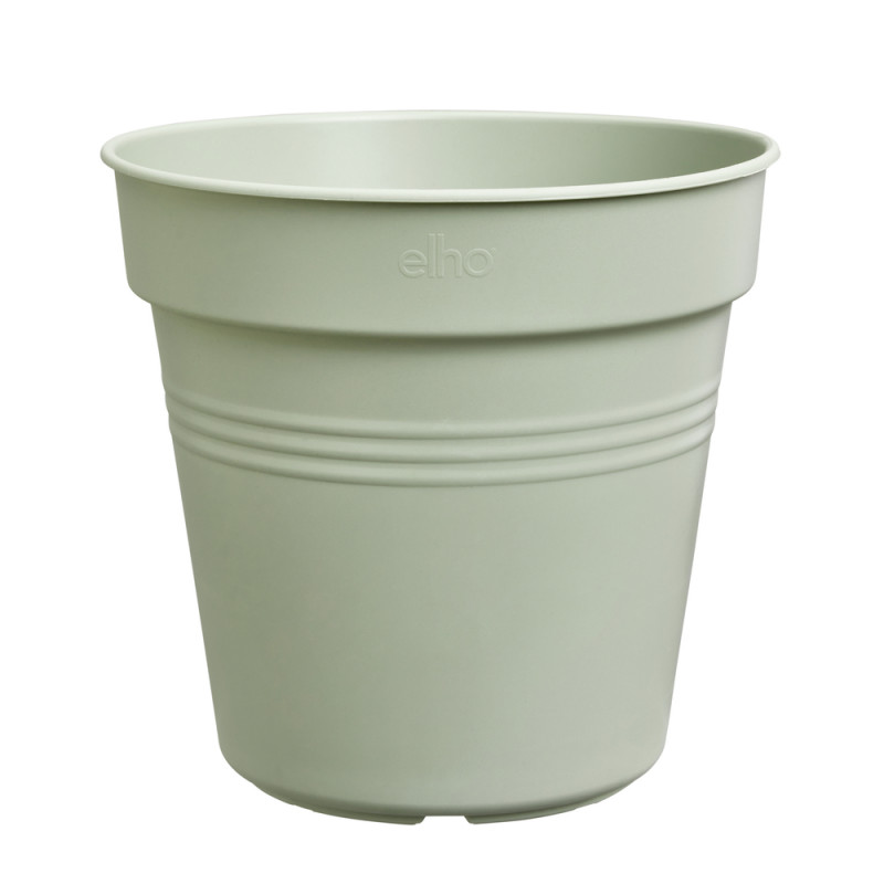 Pot de culture Green Basic vert pierre - D. 27cm