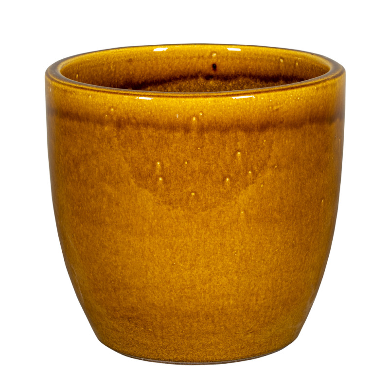 Pot Sandy ocre -25x22cm