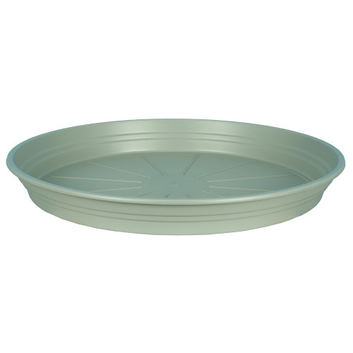Soucoupe ronde 15, vert argile