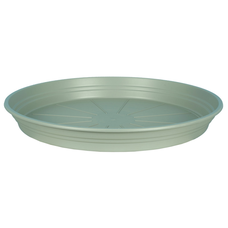 Soucoupe ronde 40, vert argile