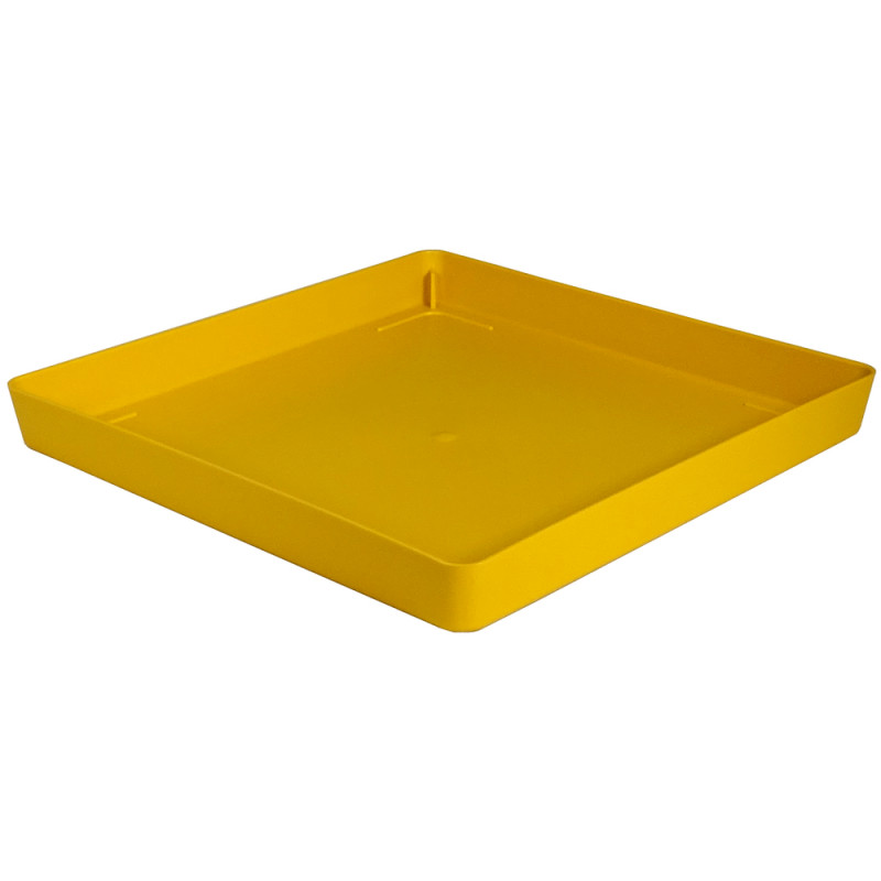 Soucoupe carrée Enzo 32cm, pour pot carré Enzo 40c