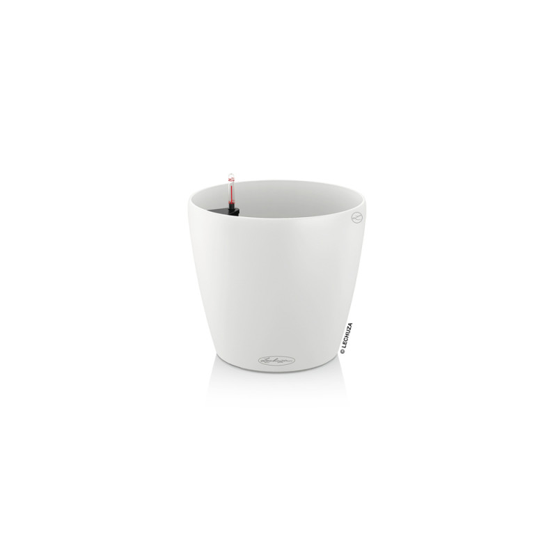 Pot de fleurs Classico Color, kit complet blanc -