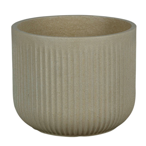 Pot de fleurs Auckland 08I crème - D. 44xH. 36cm