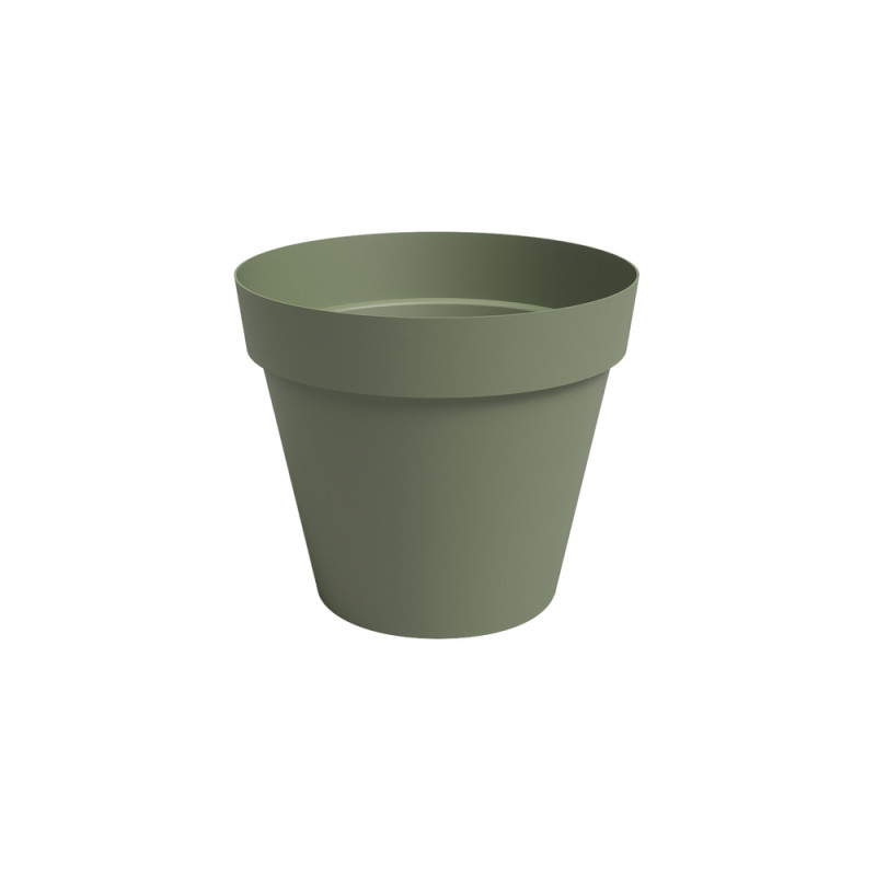 Pot Agape, coloris vert clair - D. 16cm