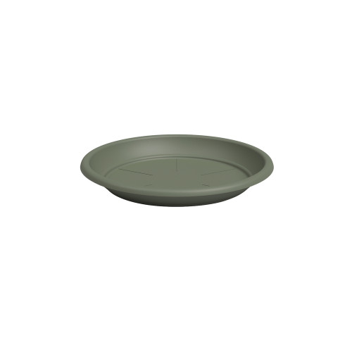 Soucoupe ronde, coloris vert clair - D. 35cm
